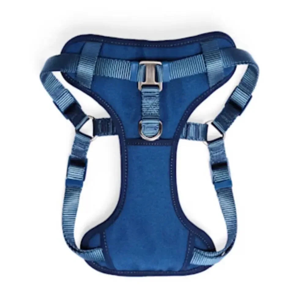 Youly Step-In Dog Harness Small Navy Blue No-Pull Front Clip EUC